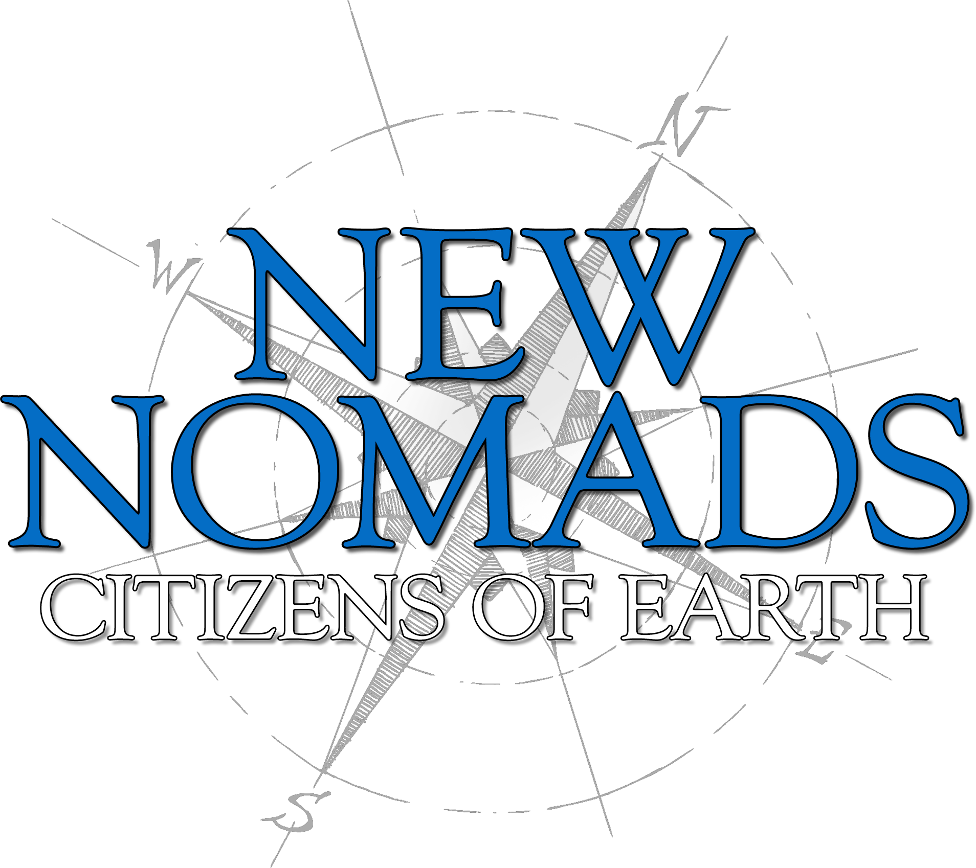 New Nomads Logo - Vanlife - Campervan Adventure - Couple Travel