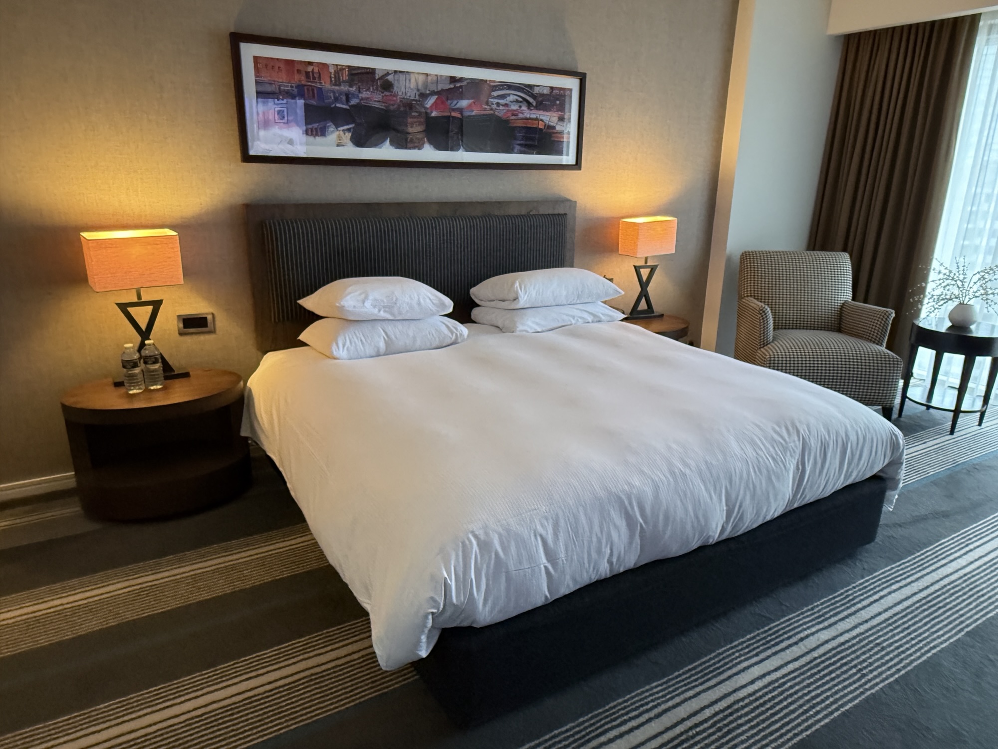 A suite at the Hyatt Regency Birmingham.