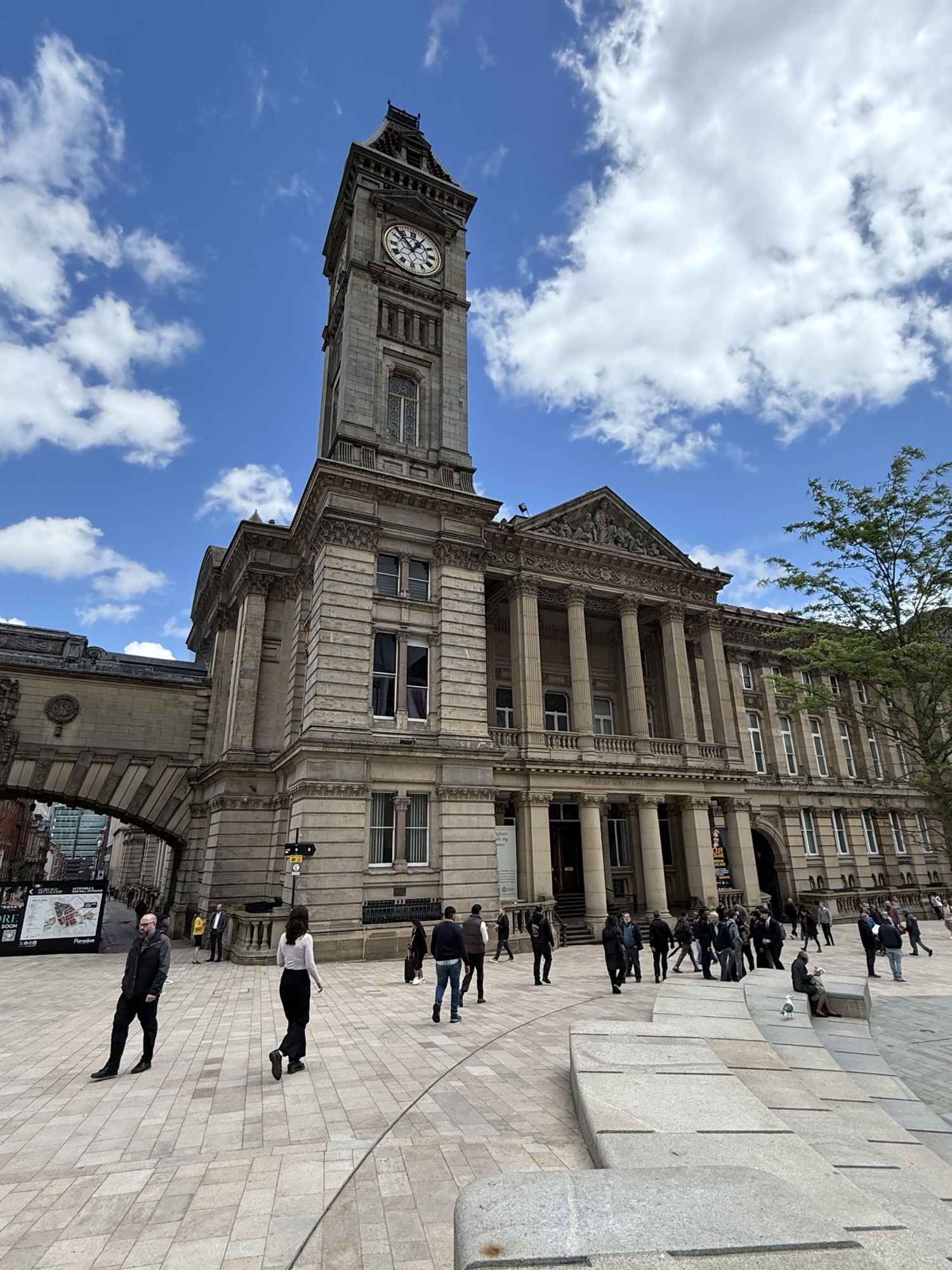 Victorian architecture in central Birmingham, England.